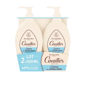 ROGE CAVAILLES DUO SOIN INTIME ANTI-BACTERIEN 2X250ML-40%