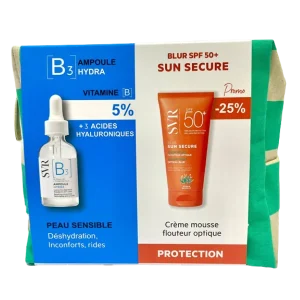 SVR TROUSSE AMPOULE B3 + ECR SUN SECURE BLUR SPF 50+ (-25%)