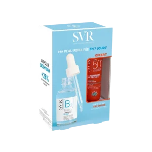 SVR PACK AMPOULE HYDRA B3 P/SENSI 30ML +SVR ECRAN BLUR SANS PARFUM 15ML OFFERT