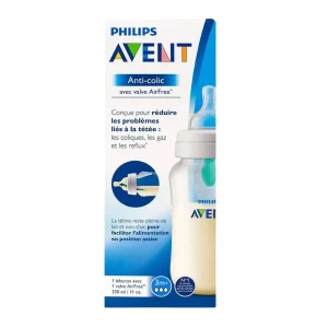 AVENT BIB PC ANTI-COLIQUE 3M+ 330ML