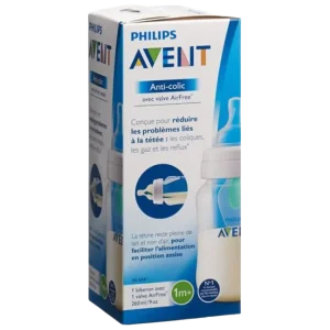AVENT BIB PC ANTI-COLIQUE 1M+ 260ML