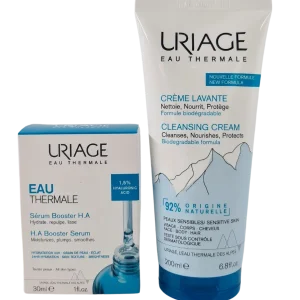 URIAGE EAU THERMAL SERUM BOOSTER H.A 30ML +URIAGE CR LAVANTE  200ML OFFERTE