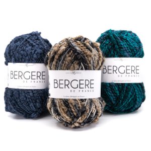 Bergere de France Cabelou – Boucles irrégulières pour un effet authentique.