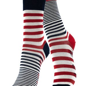 Chaussettes Berthe aux grands pieds Rayures Asymétriques