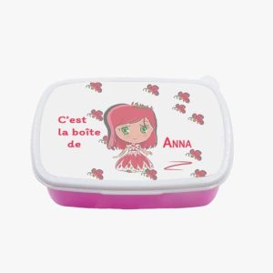 Boîte à goûter Princesse pour Enfant