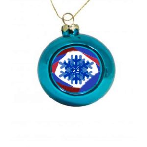 Boule de Décoration Noel Flocon