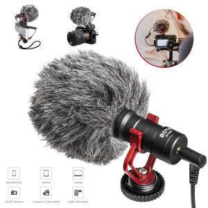 Boya MM1 Microphone Universel pour Appareil Photo et Smartphones
