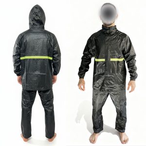 Ensemble De Pluie Imperméable Veste Et Pantalon pour une protection optimale V1 – بدلة مقاومة للماء