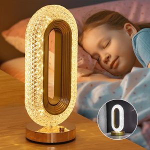 Lampe de table décorative LED forme œil d’étoile (1 pièce)
