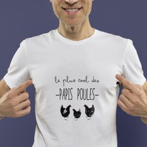 Grand père fête : t-shirt papi poule