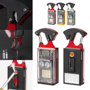 Lampe de poche COB 1000 lumens multifonction avec  6 modes d’éclairage – مصباح متعدد الوظائف