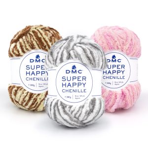 Super Happy Chenille DMC fil velours pour réaliser des doudous géants !