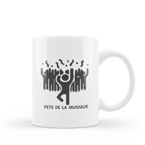 Tasse de fête de la musique : Foule