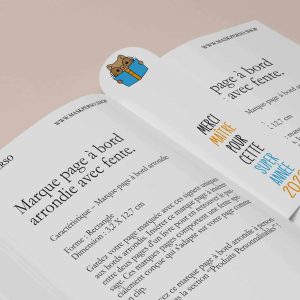 Cadeau merci de maître : marque page « merci pour cette super année »
