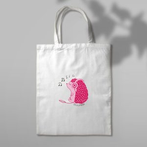 Cadeau fête de la musique : Sac hérisson casque