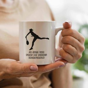 Mug Tennis : Une Super prof