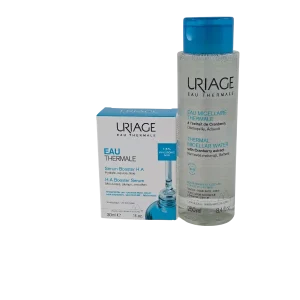 URIAGE PACK SERUM BOOSTER H.A 30ML + EAU MICELLAIRE P/SECHE 250ML