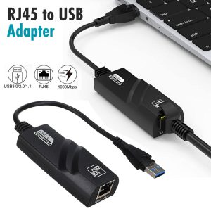 Adaptateur réseau Ethernet RJ45 vers USB 3.0 1000Mbps