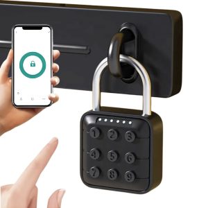 Cadenas à 9 Chiffres, Serrure En Métal Sans Clé