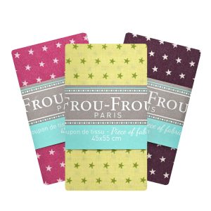 Coupon de tissu Étoile « Frou-Frou Paris »