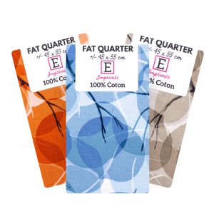 Coupon de tissu grandes Feuilles « FAT QUARTER »