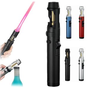 Briquet électrique Jet Flamme avec verrouillage de sécurité et ouvre bouteille