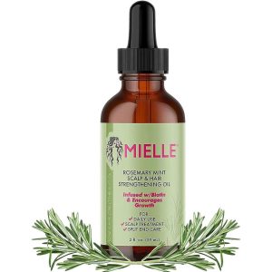 Mielle Huile fortifiante pour le cuir chevelu au romarin et à la menthe