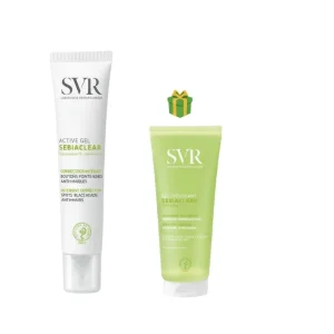 SVR SEBIACLEAR ACTIVE GEL 40ML +GEL SEBIACLEAR 55ML OFFERTE
