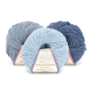 Phildar Phil Ecojean 100% Recyclé – Fabriqué en France