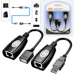 Rallonge de câble USB sur RJ45 2Pcs Longueur jusqu’à 150 m