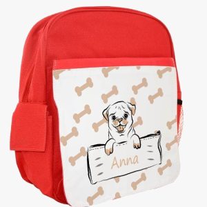 Cartable Chien Personnalisé pour Enfant