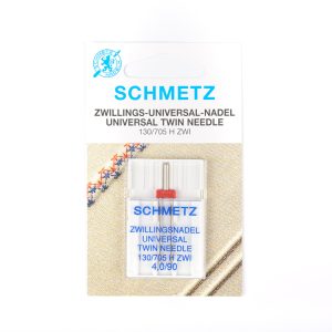 Schmetz aiguille double universelle