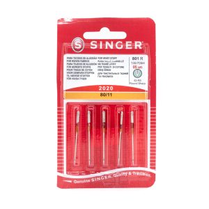 Aiguilles machines tissus coton 80/11