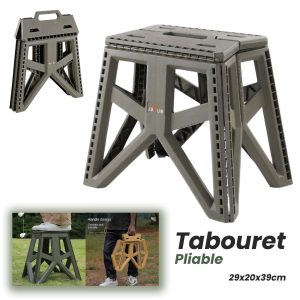 Tabouret Pliable et Portable idéal pour camping et sorties GM – كرسي خرجات قابل لطي