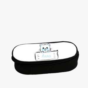Trousse Scolaire Chat Enfant Personnalisée