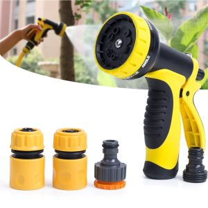 Buse de tuyau d’eau à haute pression pour lavage de voiture, gazon et jardin