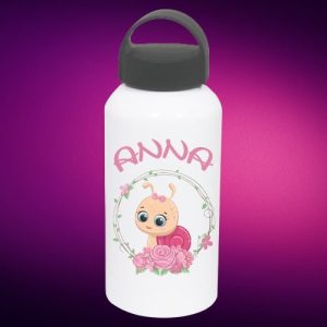 Gourde Escargot – Prénom personnalisable