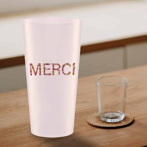 Merci original : gobelet personnalisé