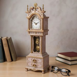 Horloge de Grand-mère avec Boîte à Musique Design Vintage – ساعة ديكور