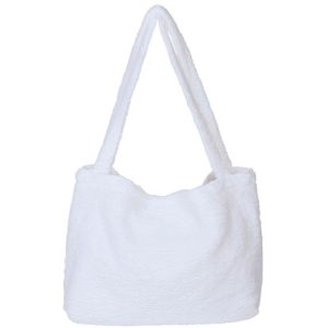 Mom bag – Sherpa blanc