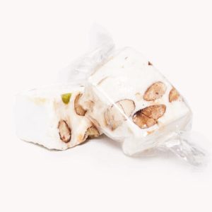 Nougat blanc papilloté
