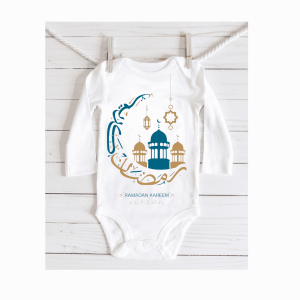 body thème ramadan doré vert